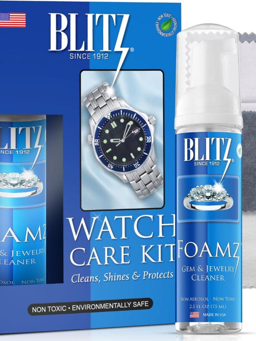 Watch Cleaning Kit, Excellent for All Watches & Watchbands, 2 Pack